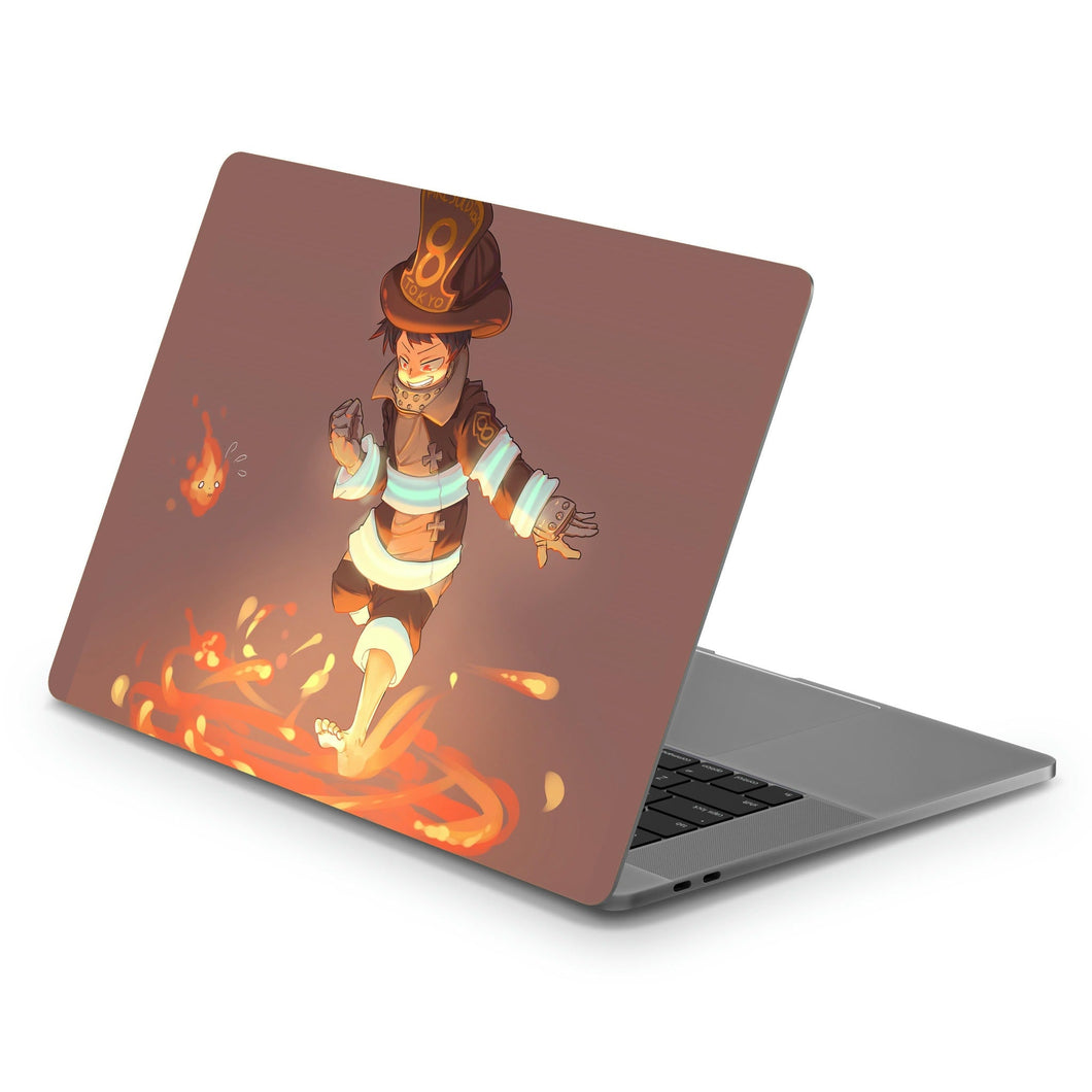 Fire Force Shinra Kusakabe  Macbook Skin