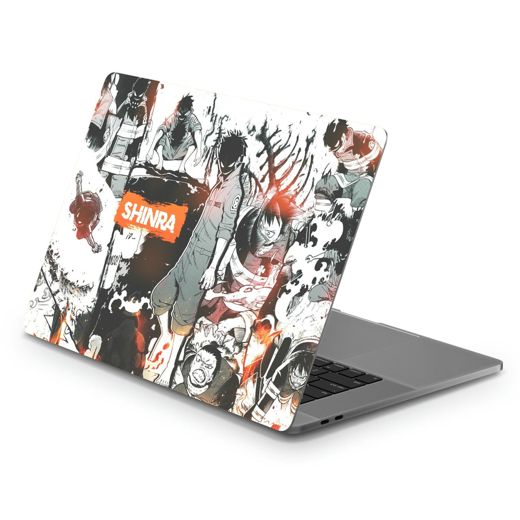 Fire Force Shinra Kusakabe  Macbook Skin