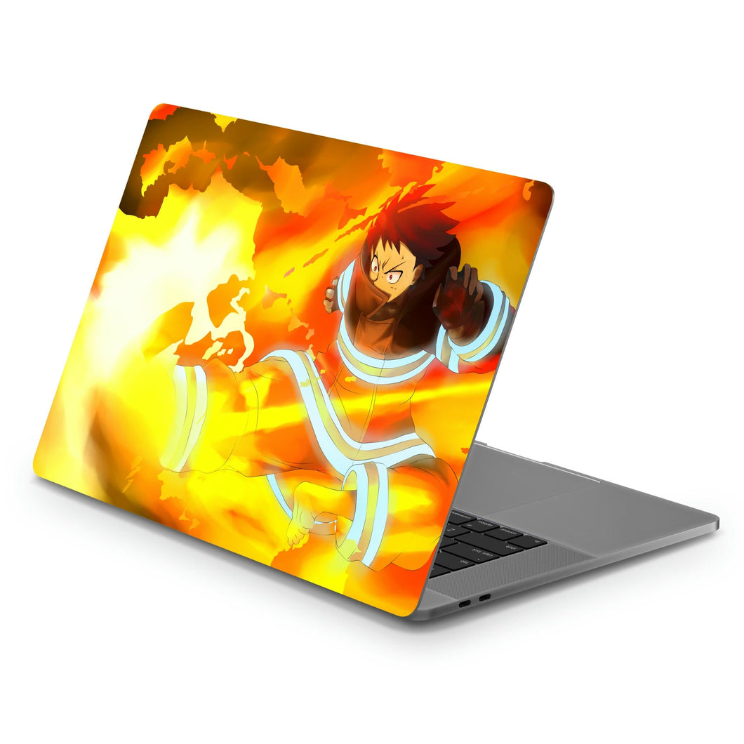 Fire Force Shinra Kusakabe  Macbook Skin