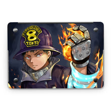 Load image into Gallery viewer, Fire Force Shinra Kusakabe  Macbook Skin
