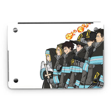 Load image into Gallery viewer, Fire Force Shinra Kusakabe, Iris, Arthur Boyle, Maki Oze, Akitaru Oubi  Macbook Skin
