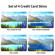 Load image into Gallery viewer, Floor 22 of the Aincrad Credit Card Skins (4-in-1 Pack)
