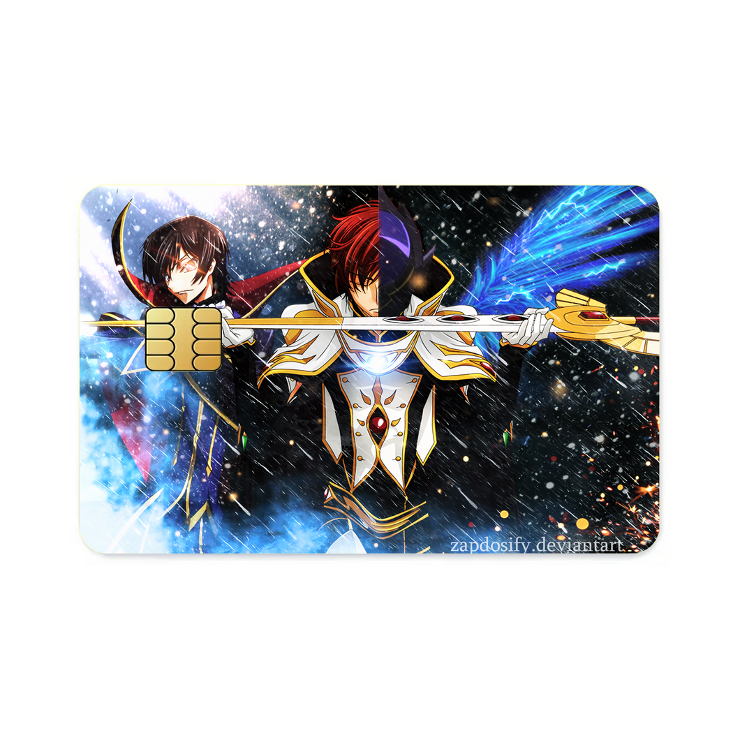 Follow the code  Credit Card Skins (4-in-1 Pack)