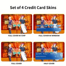 Load image into Gallery viewer, Food Wars: Shokugeki no Soma  Credit Card Skins (4-in-1 Pack)
