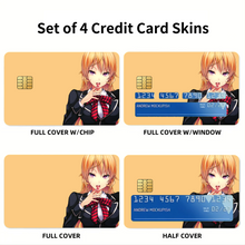 Load image into Gallery viewer, Food Wars: Shokugeki no Soma  Credit Card Skins (4-in-1 Pack)

