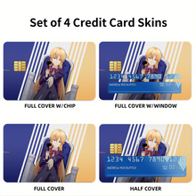 Load image into Gallery viewer, Food Wars: Shokugeki no Soma  Credit Card Skins (4-in-1 Pack)

