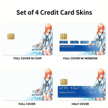 Load image into Gallery viewer, Food Wars: Shokugeki no Soma  Credit Card Skins (4-in-1 Pack)
