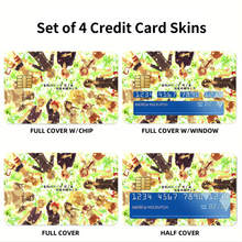 Load image into Gallery viewer, Food Wars: Shokugeki no Soma  Credit Card Skins (4-in-1 Pack)
