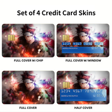 Load image into Gallery viewer, Food Wars: Shokugeki no Soma  Credit Card Skins (4-in-1 Pack)
