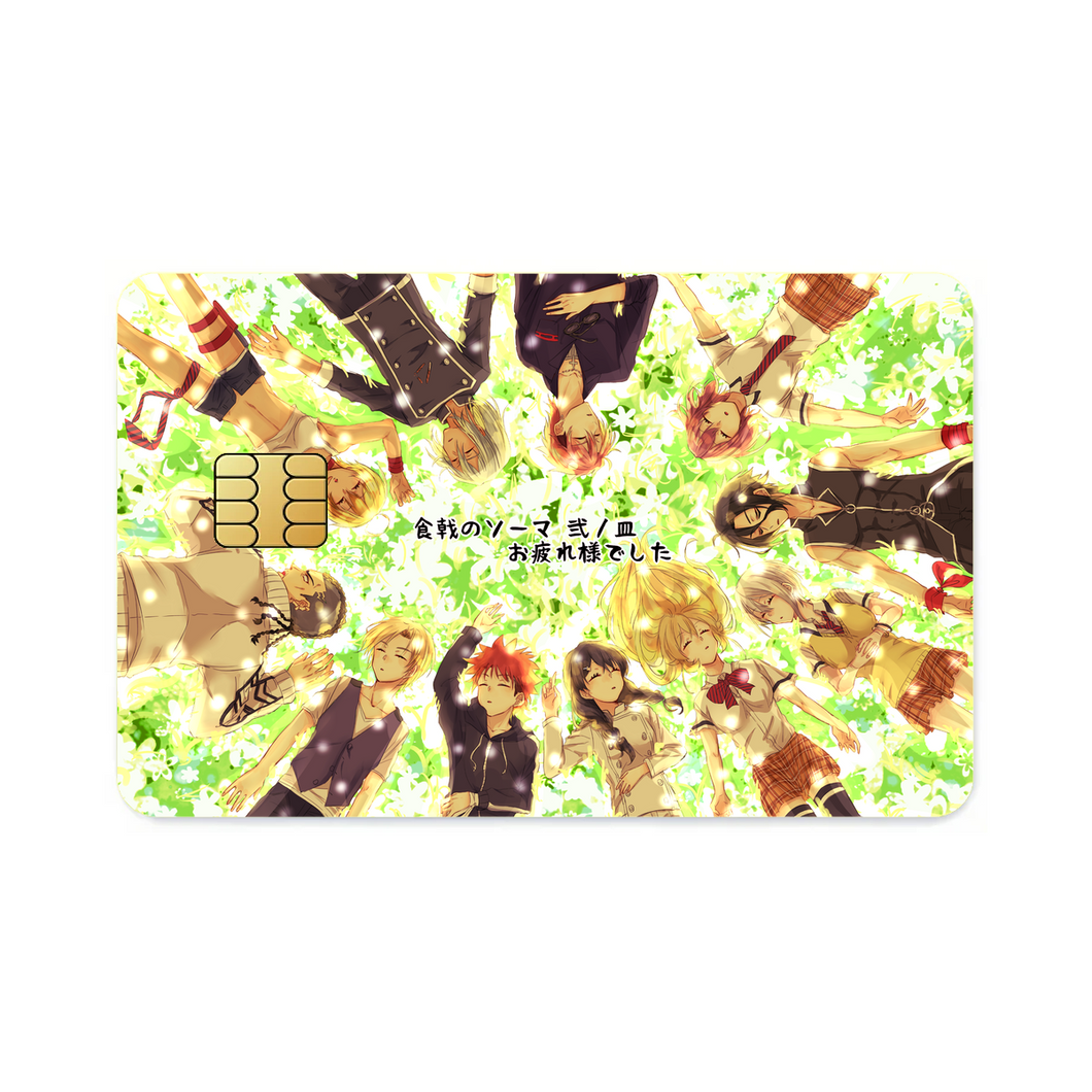 Food Wars: Shokugeki no Soma  Credit Card Skins (4-in-1 Pack)