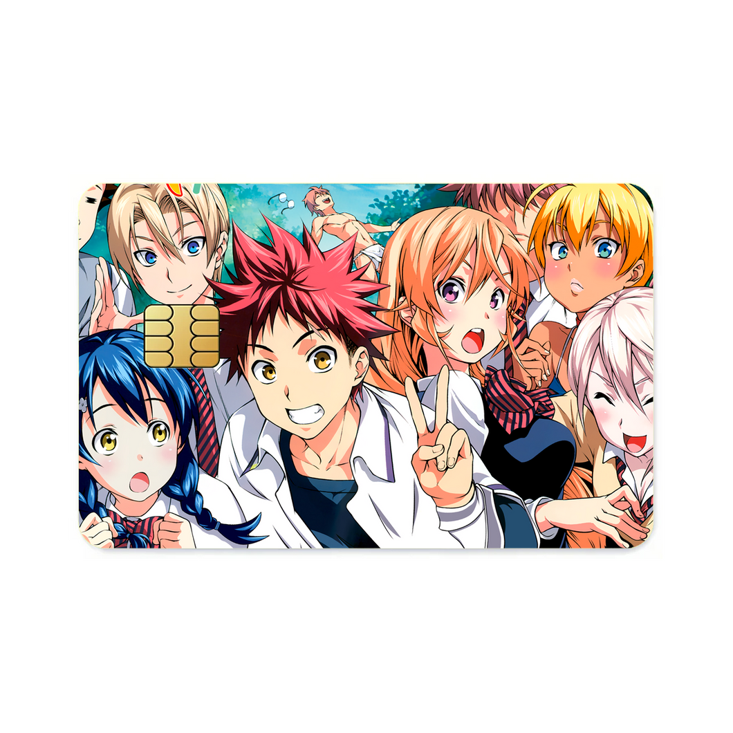 Food Wars: Shokugeki no Soma  Credit Card Skins (4-in-1 Pack)