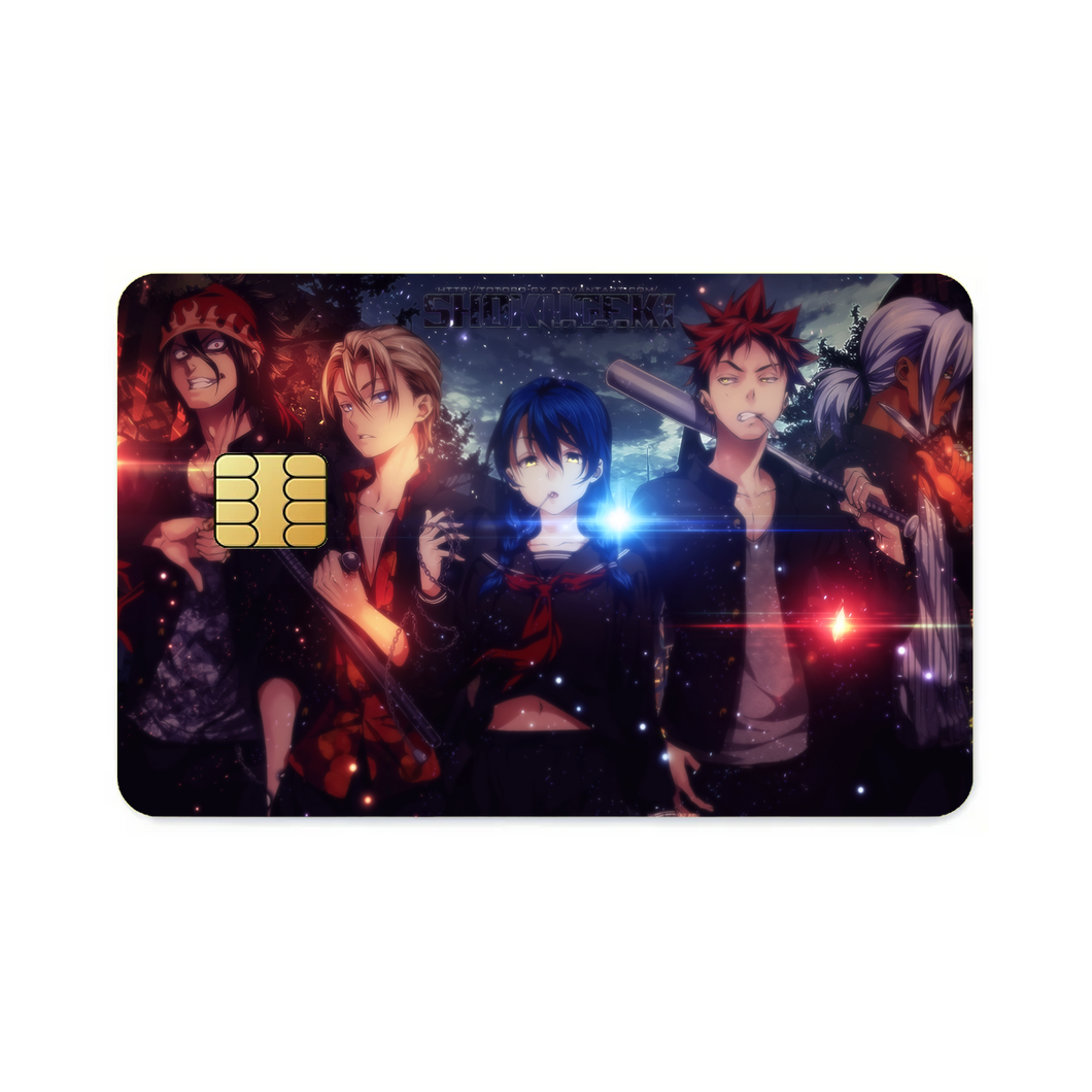 Food Wars: Shokugeki no Soma  Credit Card Skins (4-in-1 Pack)