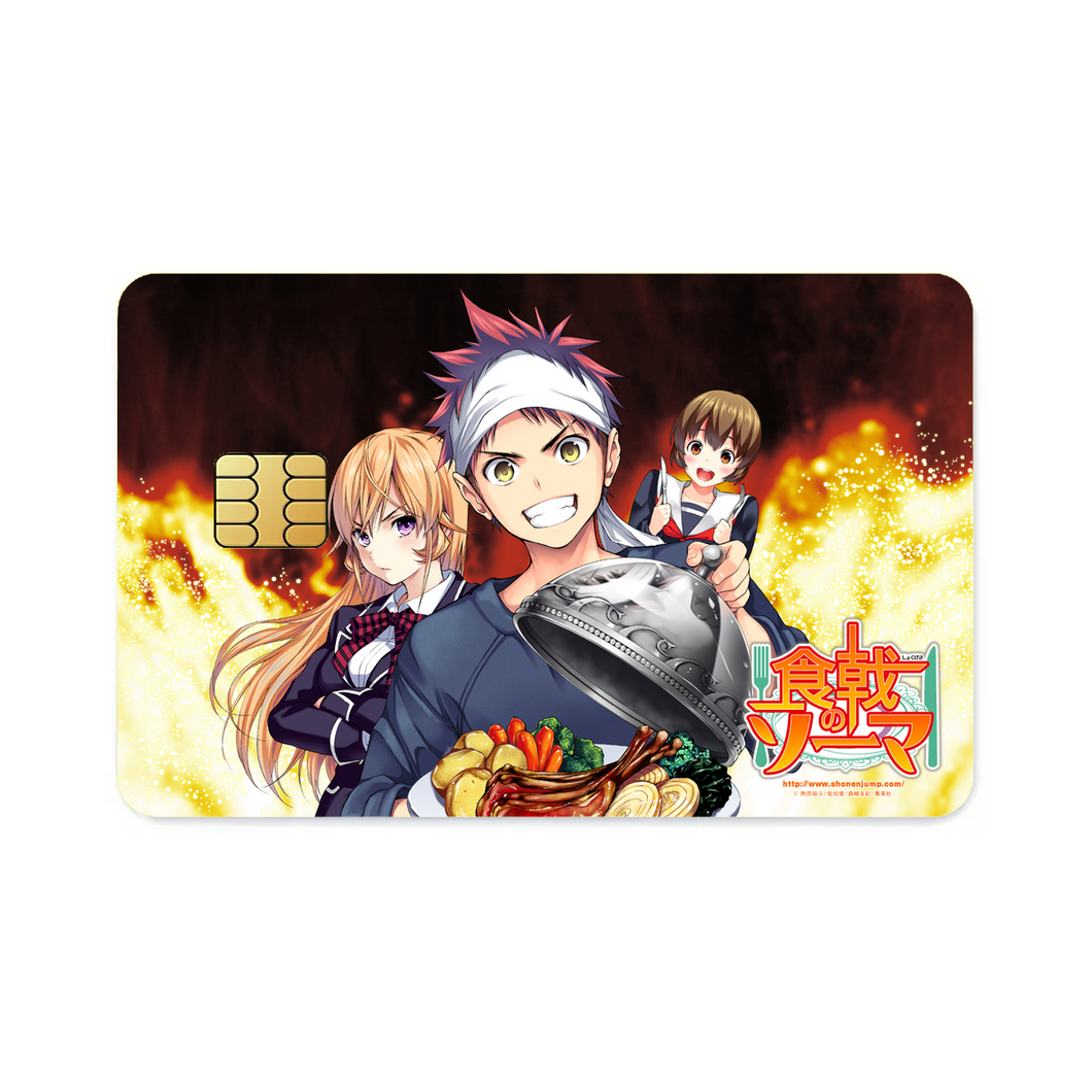 Food Wars: Shokugeki no Soma  Credit Card Skins (4-in-1 Pack)