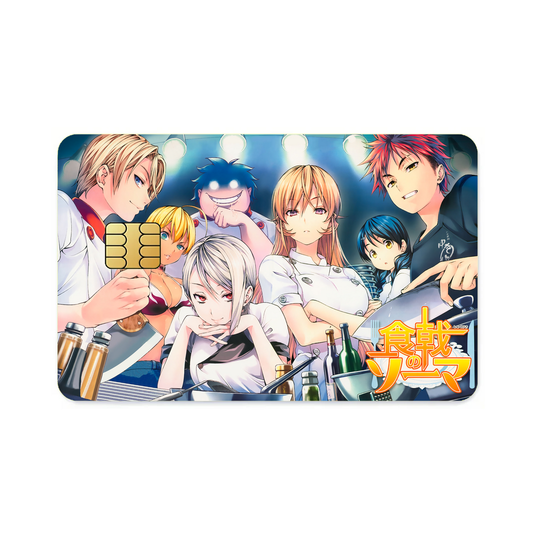 Food Wars: Shokugeki no Soma  Credit Card Skins (4-in-1 Pack)