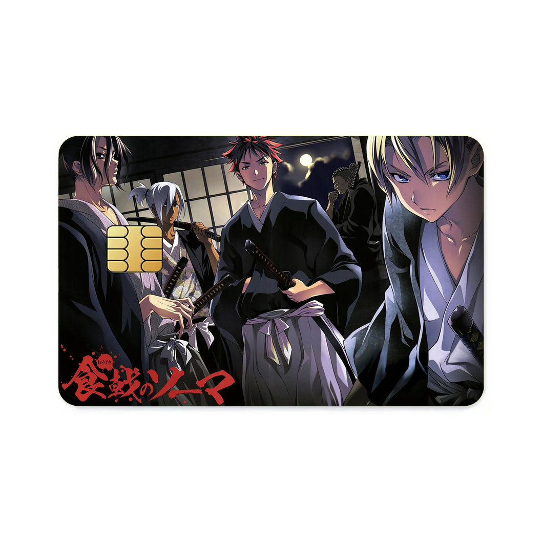 Food Wars: Shokugeki no Soma  Credit Card Skins (4-in-1 Pack)