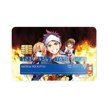 Load image into Gallery viewer, Food Wars: Shokugeki no Soma  Credit Card Skins (4-in-1 Pack)
