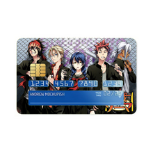 Load image into Gallery viewer, Food Wars: Shokugeki no Soma  Credit Card Skins (4-in-1 Pack)
