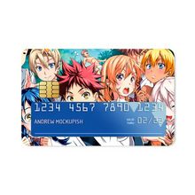 Load image into Gallery viewer, Food Wars: Shokugeki no Soma  Credit Card Skins (4-in-1 Pack)
