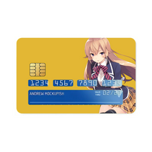 Load image into Gallery viewer, Food Wars: Shokugeki no Soma - Erina Nakiri Credit Card Skins (4-in-1 Pack)
