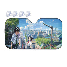 Load image into Gallery viewer, Found you  Car Sunshade
