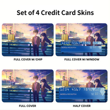 Load image into Gallery viewer, Friendly walk  Credit Card Skins (4-in-1 Pack)
