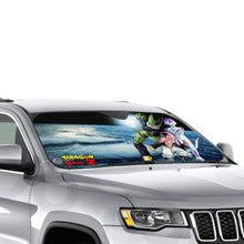 Load image into Gallery viewer, Frieza, Cell, Buu and Earth  Car Sunshade
