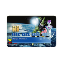Load image into Gallery viewer, Frieza, Cell, Buu and Earth  Credit Card Skins (4-in-1 Pack)
