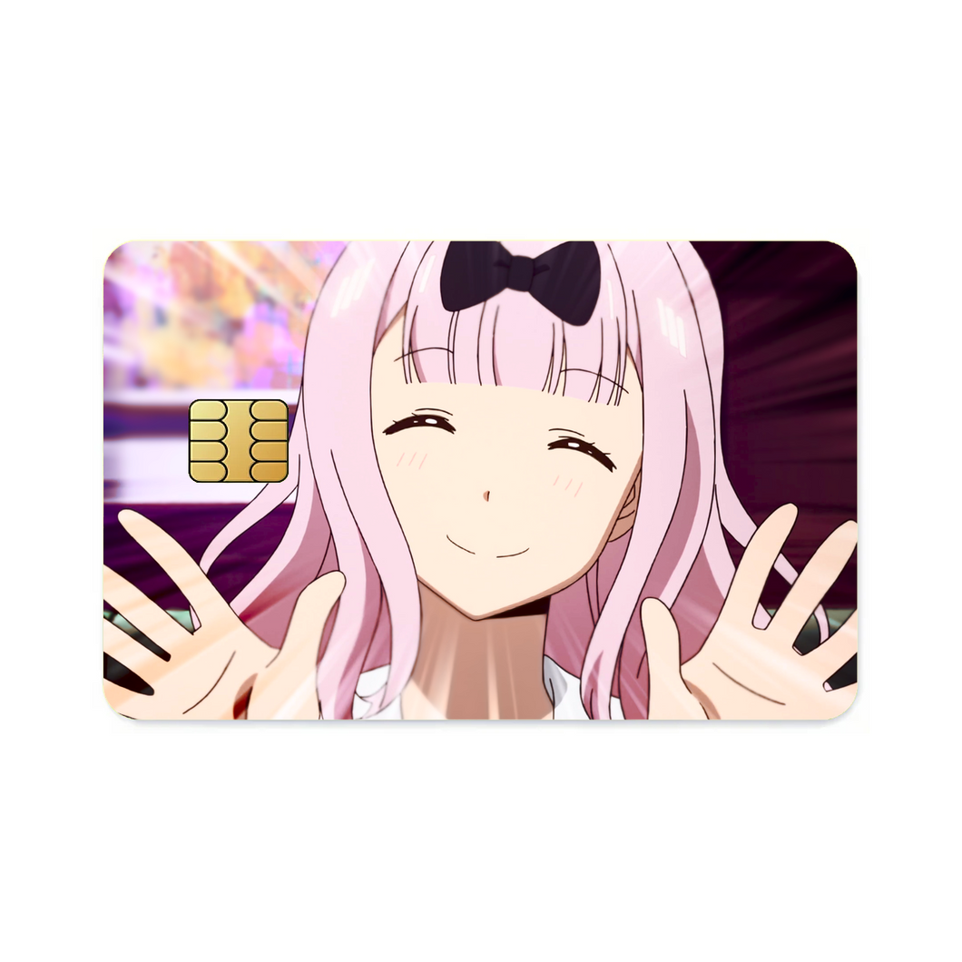 Fujiwara Chika Credit Card Skins (4-in-1 Pack)