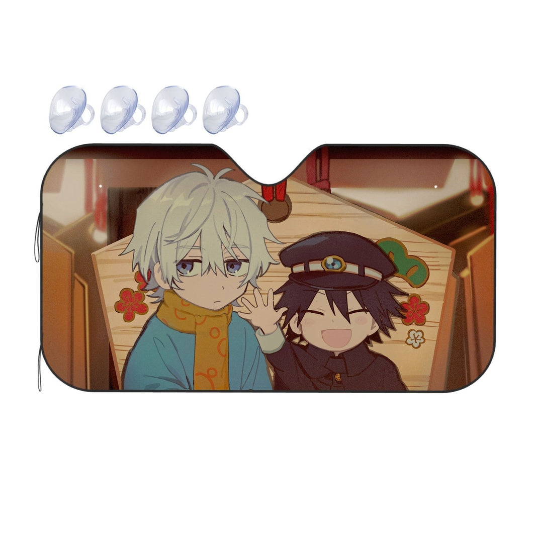 Fukuzawa Yukichi & Ranpo Edogawa  Car Sunshade