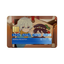 Load image into Gallery viewer, Fukuzawa Yukichi &amp; Ranpo Edogawa  Credit Card Skins (4-in-1 Pack)
