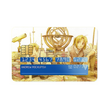 Load image into Gallery viewer, Full Metal Alchemist Edward and Alphonse Elric Credit Card Skins (4-in-1 Pack)
