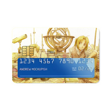 Load image into Gallery viewer, Full Metal Alchemist Edward and Alphonse Elric Credit Card Skins (4-in-1 Pack)
