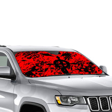 Load image into Gallery viewer, Full Metal Bleed  Car Sunshade
