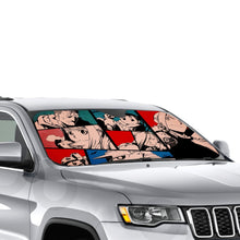 Load image into Gallery viewer, FullMetal Alchemist - Scar , Edward , Alphonse , Winry , Olivier , May  &amp; Shao  Car Sunshade
