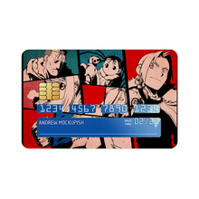 Load image into Gallery viewer, FullMetal Alchemist - Scar , Edward , Alphonse , Winry , Olivier , May  &amp; Shao  Credit Card Skins (4-in-1 Pack)
