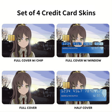 Load image into Gallery viewer, Futaba!  Credit Card Skins (4-in-1 Pack)
