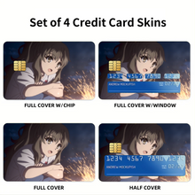 Load image into Gallery viewer, Futaba Rio  Credit Card Skins (4-in-1 Pack)
