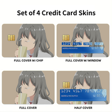 Load image into Gallery viewer, Futaba Rio  Credit Card Skins (4-in-1 Pack)

