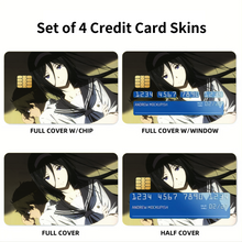 Load image into Gallery viewer, Fuyumi Irisu  Face  Credit Card Skins (4-in-1 Pack)
