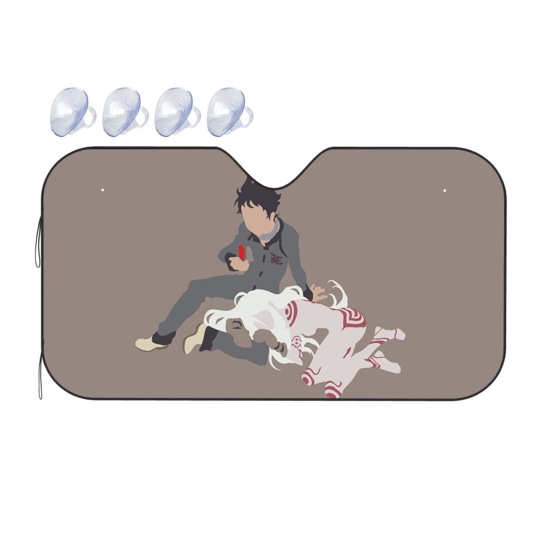 Ganta and Shiro  Car Sunshade