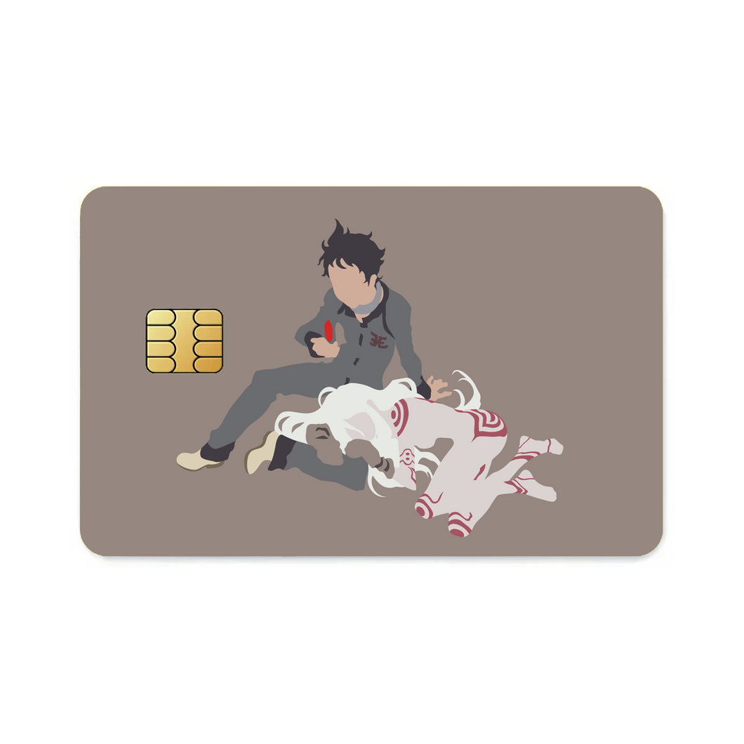 Ganta and Shiro  Credit Card Skins (4-in-1 Pack)