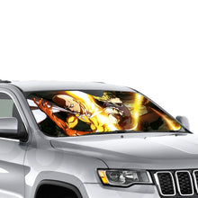 Load image into Gallery viewer, Genos and Saitama  Car Sunshade
