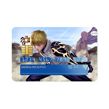 Load image into Gallery viewer, Genos and Saitama  Credit Card Skins (4-in-1 Pack)
