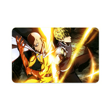Load image into Gallery viewer, Genos and Saitama  Credit Card Skins (4-in-1 Pack)
