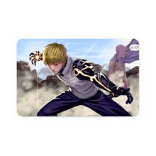Load image into Gallery viewer, Genos and Saitama  Credit Card Skins (4-in-1 Pack)

