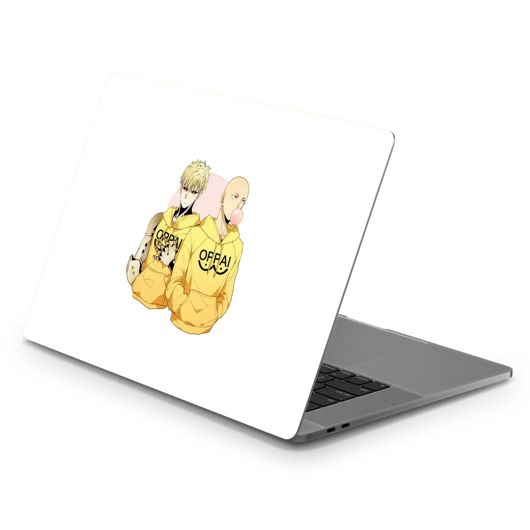 Genos and Saitama  Macbook Skin