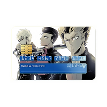 Load image into Gallery viewer, Genos, Metal Bat and Garou  Credit Card Skins (4-in-1 Pack)
