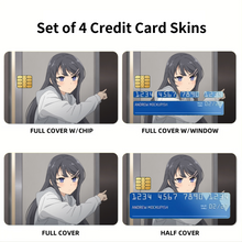 Load image into Gallery viewer, Get Out !!  Credit Card Skins (4-in-1 Pack)
