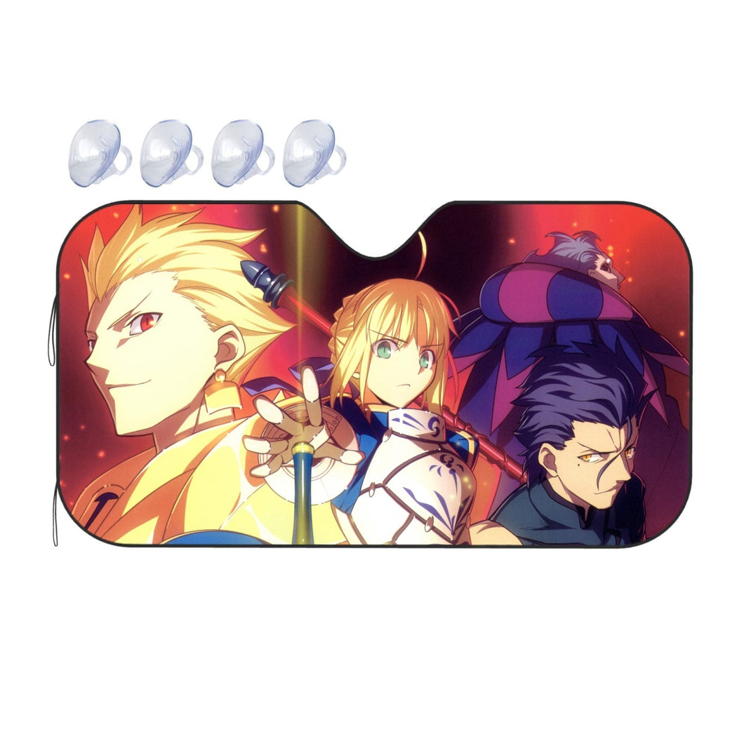 Gilgamesh, Saber (Fate Series)  Car Sunshade