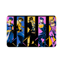 Load image into Gallery viewer, Giorno Giovanna Joseph Joestar Jotaro Kujo Josuke Higashikata and Jonathan Joestar  Credit Card Skins (4-in-1 Pack)
